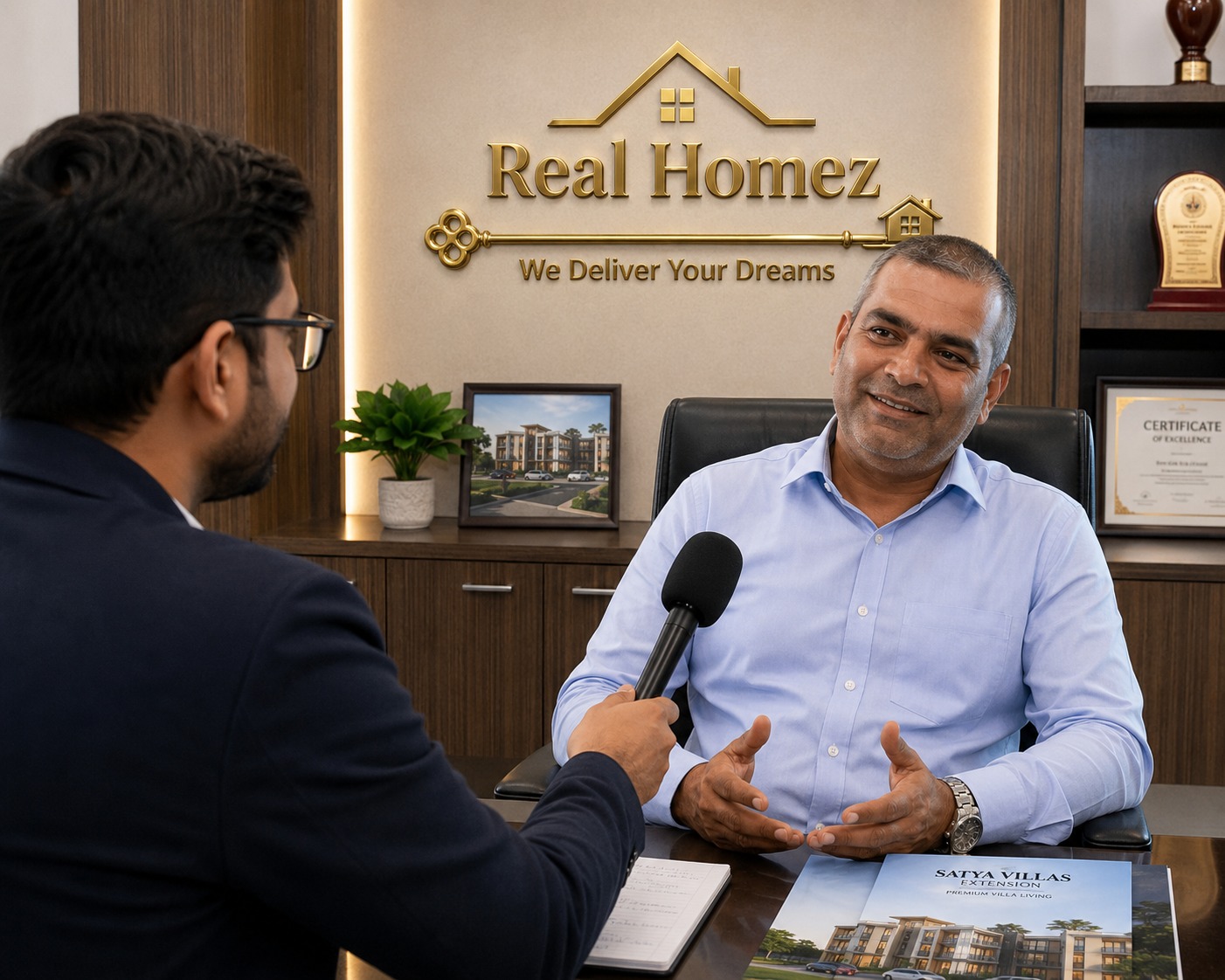 Mr. Ramgopal Yadav, Founder & Director — Real Homez Buildcon